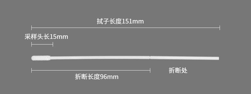 93050MS型咽拭子