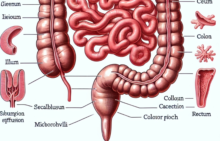 肠道器官图